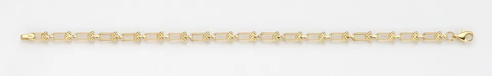 Eugen Rühle Fantasiekette 37.3632 Halskette Gelbgold 4,7mm 45cm