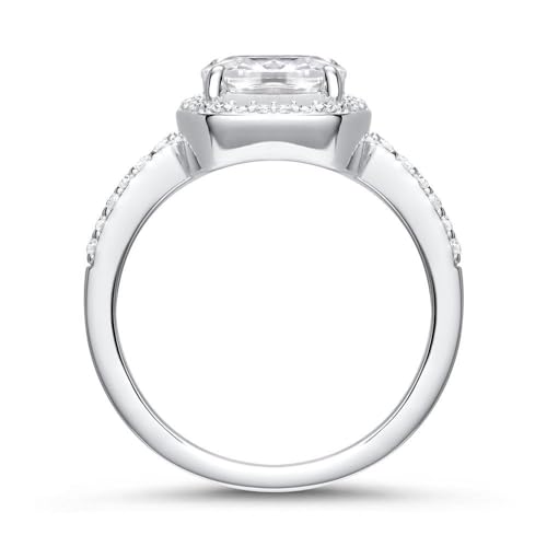 JEWLIX Verlobungsring 925 Silber Ring 48mm Zirkonia