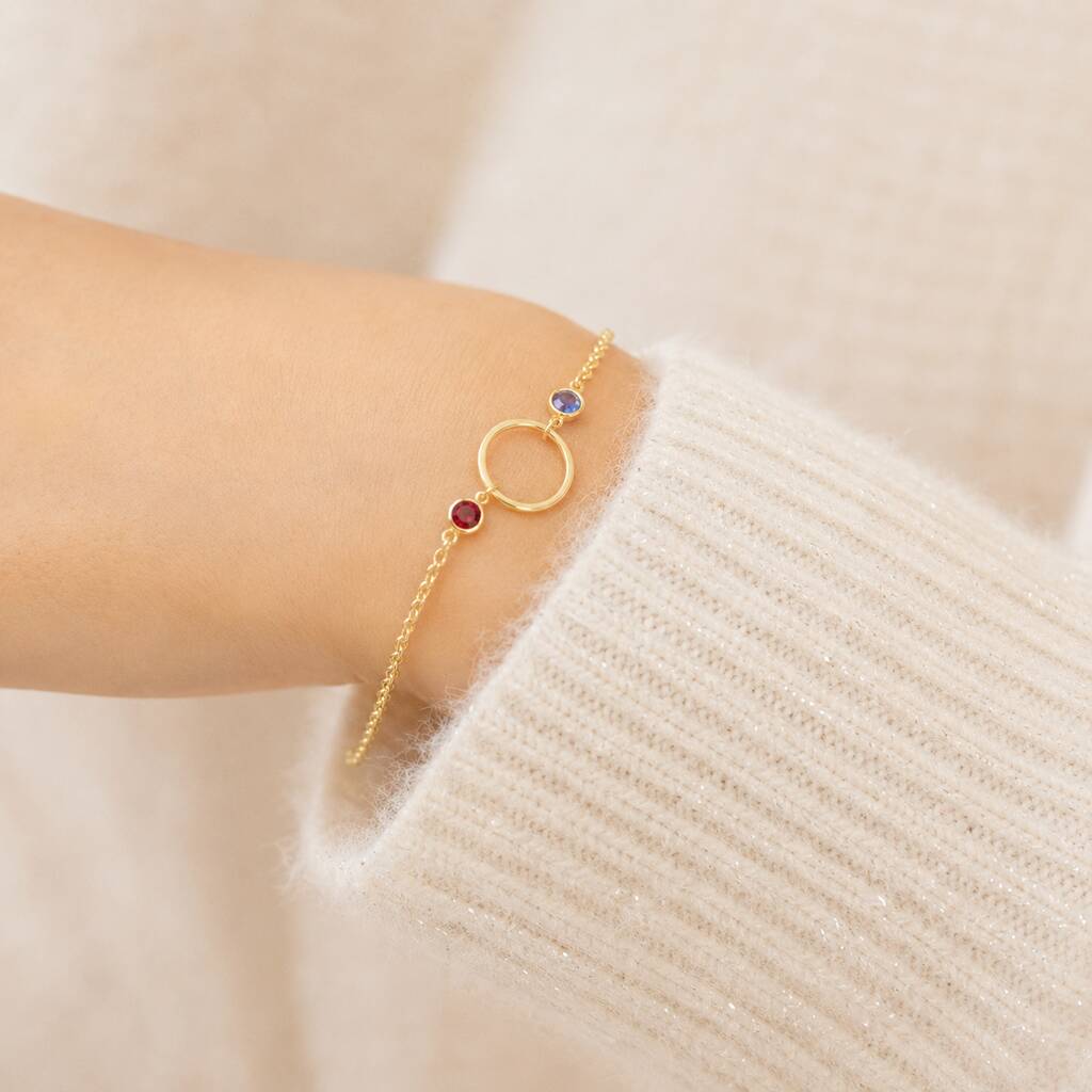 Joy by Corrine Smith Mother Children Armband Gold Silber