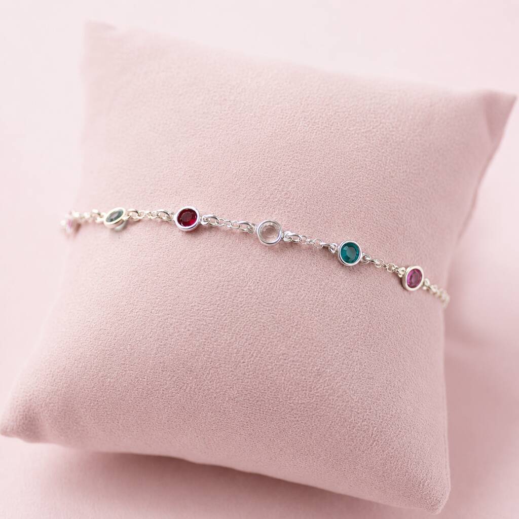 Joy by Corrine Smith Mini Family Armband 925 Geburtsstein