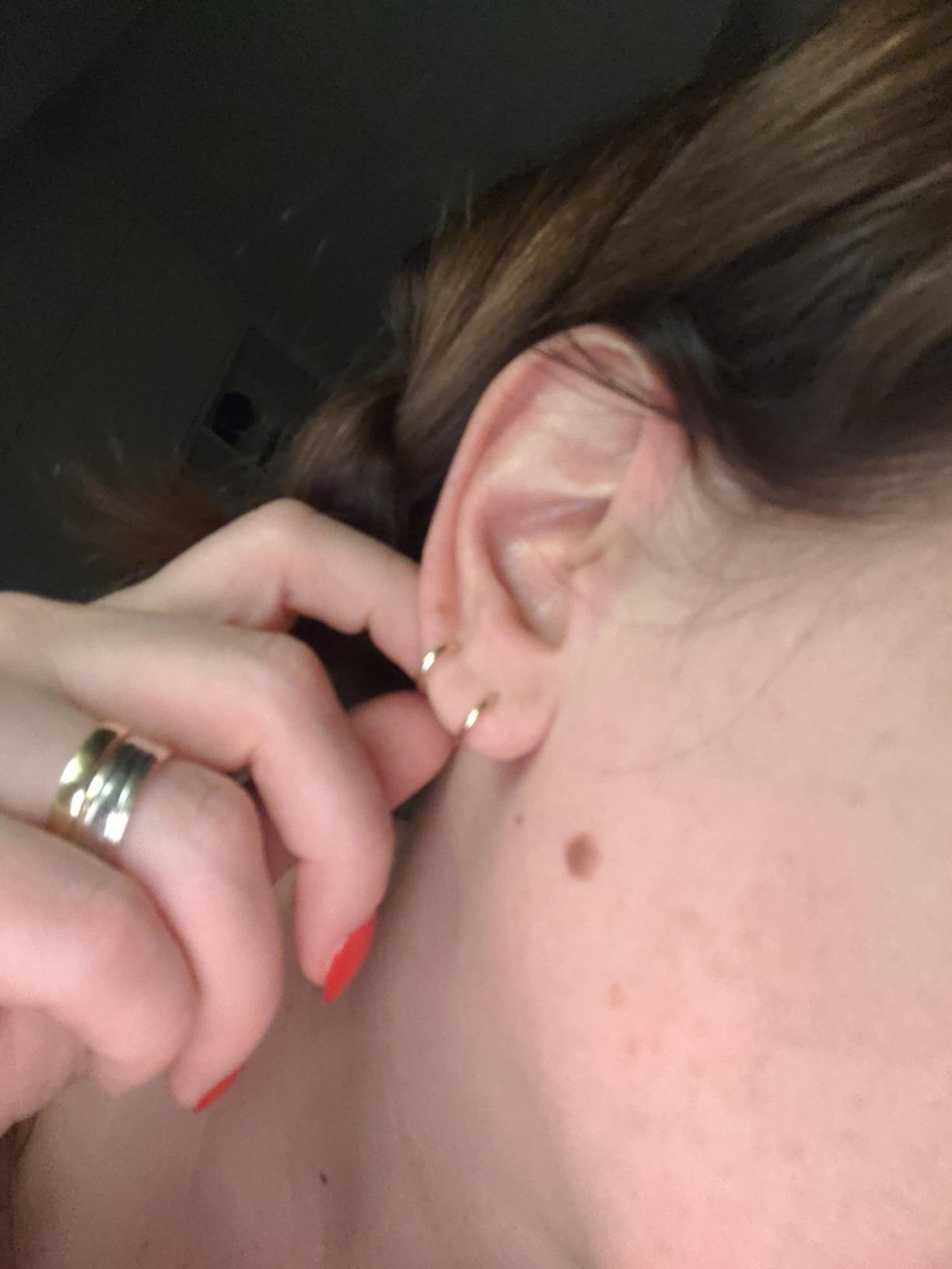 NKlaus Jewellery Creolen 333 Gold 15mm Paar
