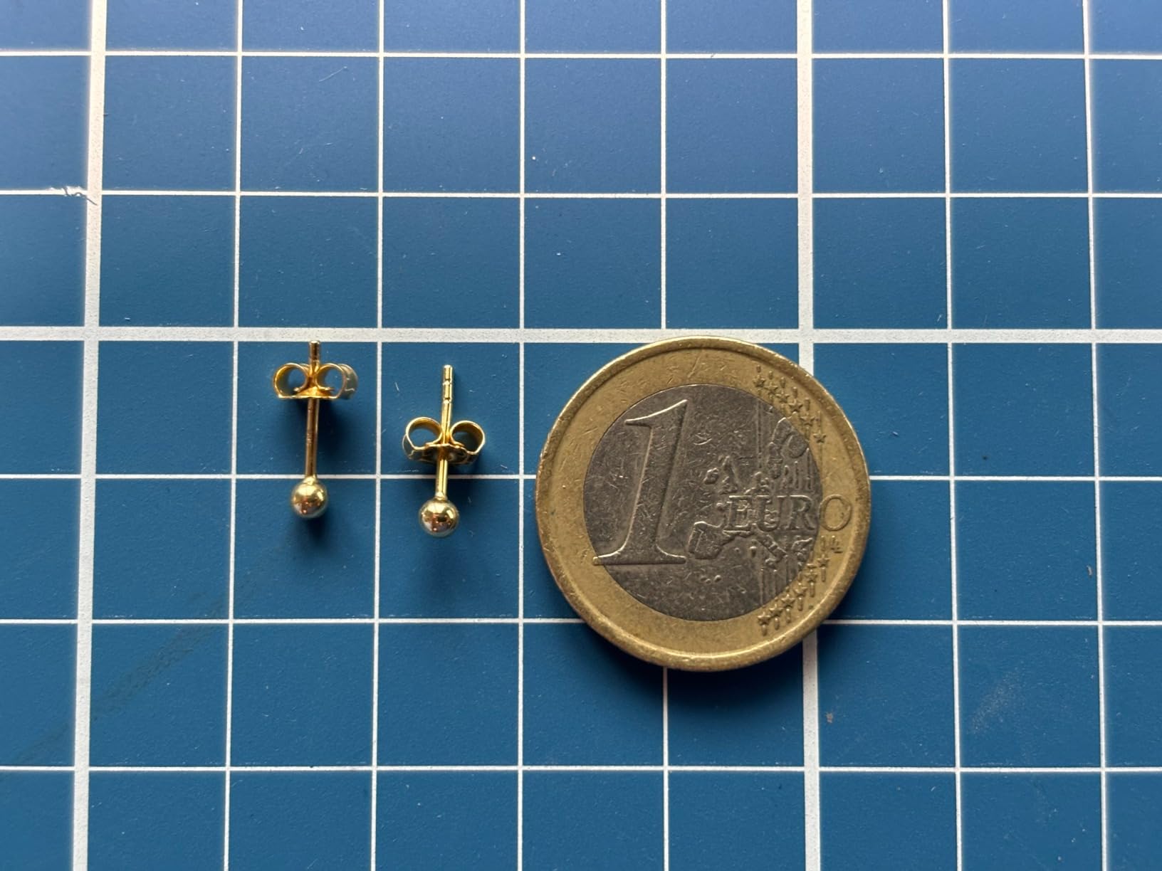 NKlaus Kugelohrstecker 585 Gelbgold 3,0mm Ohrringe