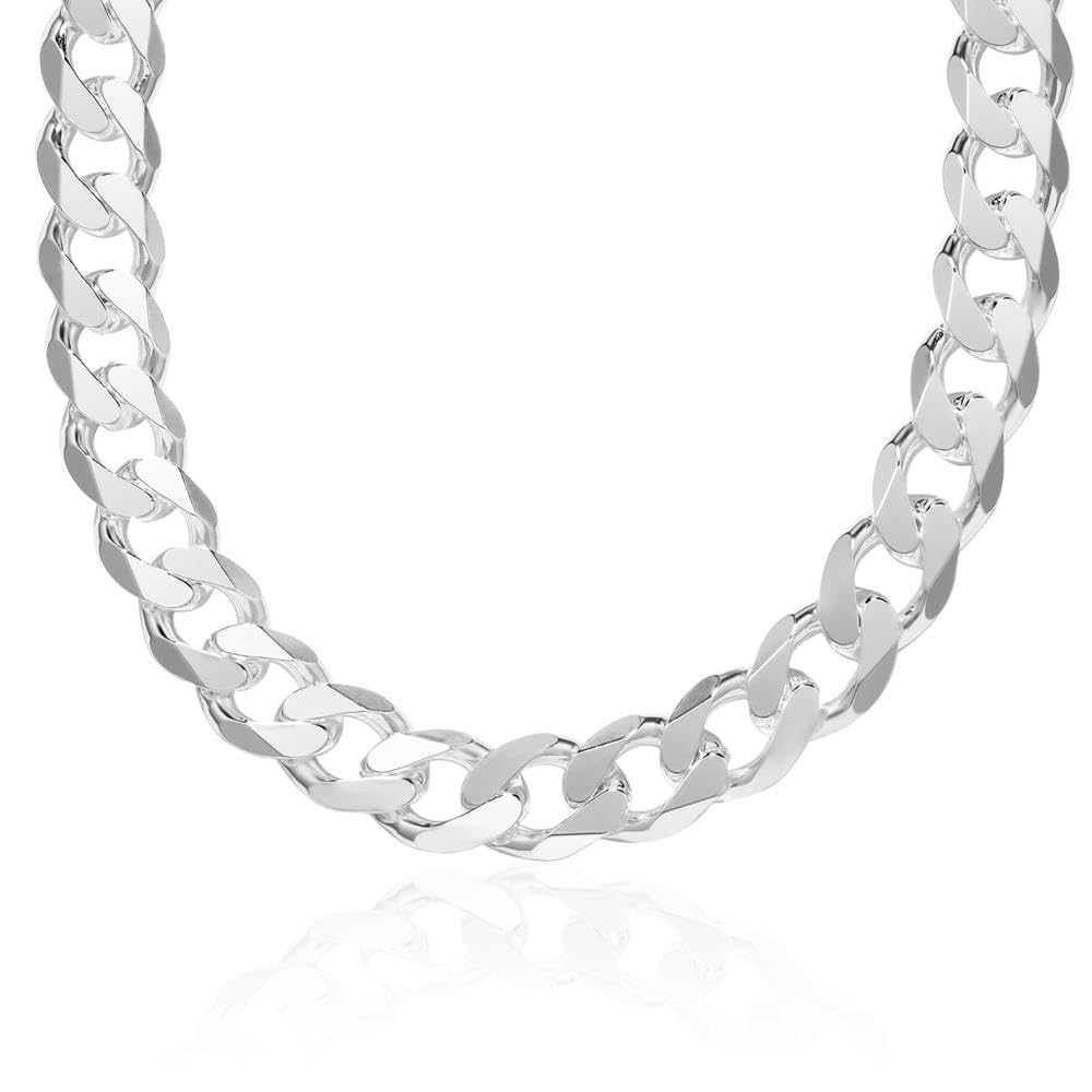JEWLIX Panzerkette PK0120 Halskette 925 Silber 55 cm