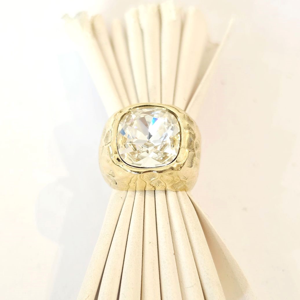 Alevá Bijoux Anelli Medea Ring Kristall verstellbar