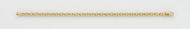 Eugen Rühle Fantasieketten Halskette 3,5mm 585 Gelbgold 42 cm