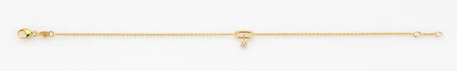 Eugen Rühle Armbänder 41.5110 Armband Gelbgold Brillant 0,03ct