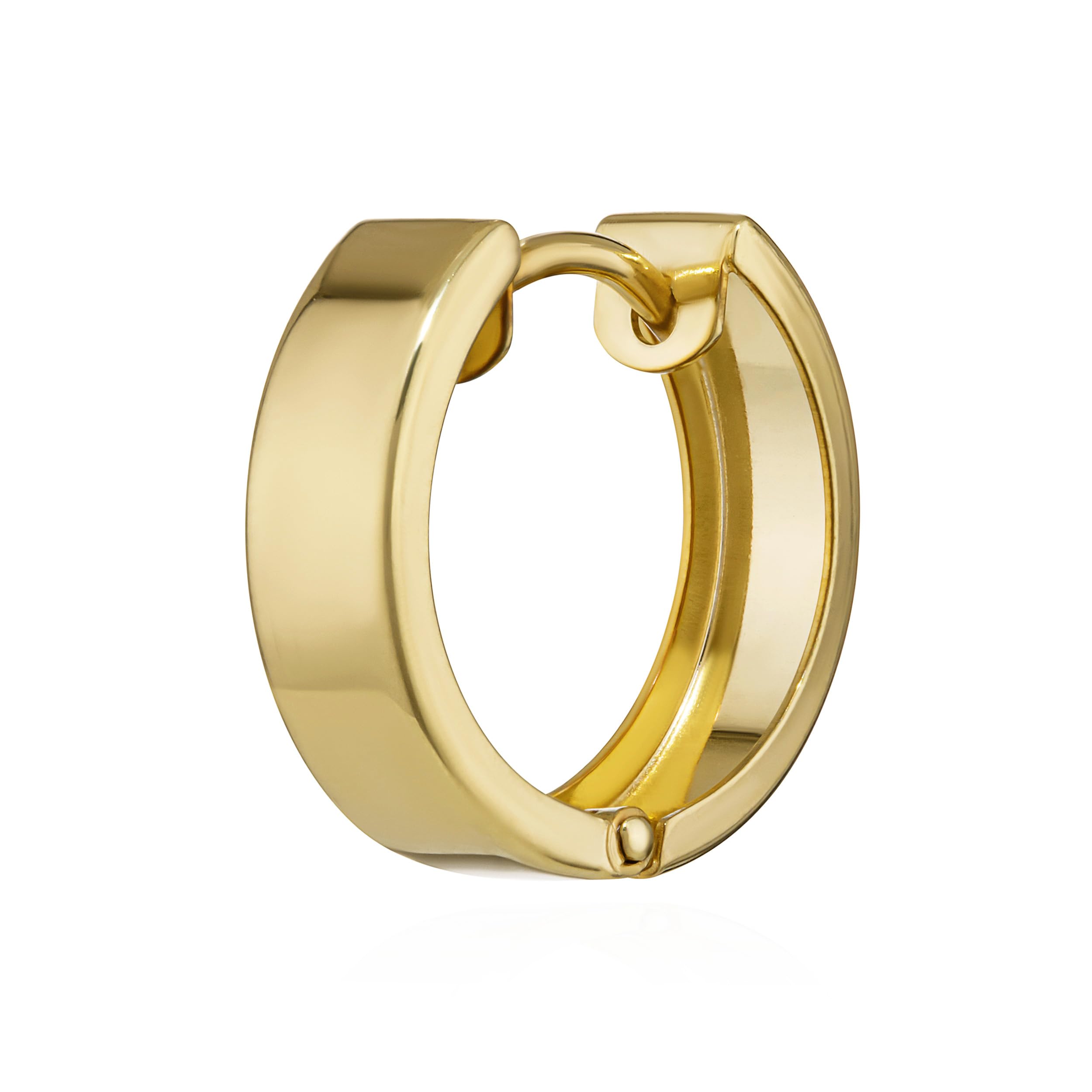 NKlaus JEWELLERY Klappcreole 333 Gelbgold 15x3,9mm einzeln