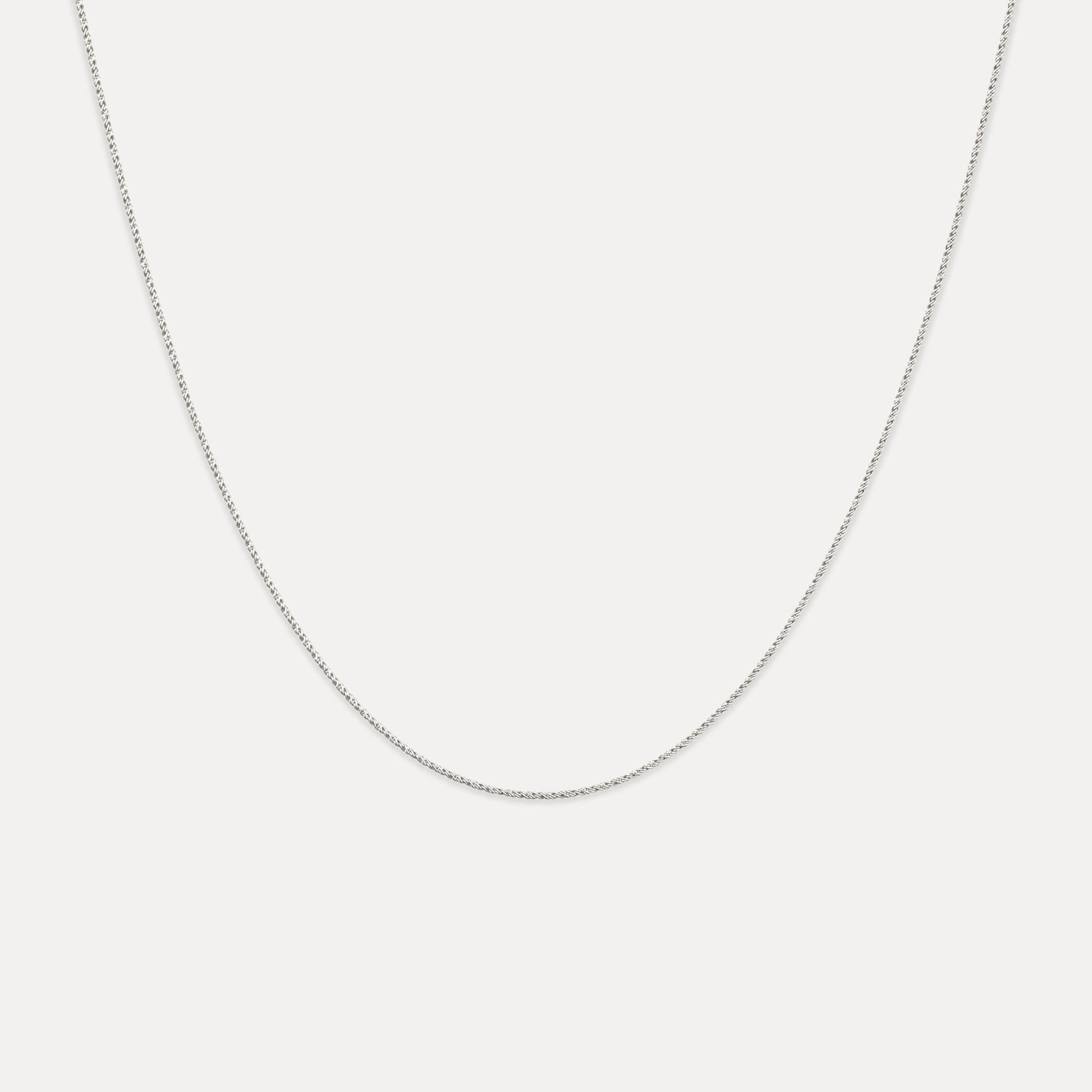 Stilnest Spiral Dainty Chain Choker Halskette Gold Vermeil