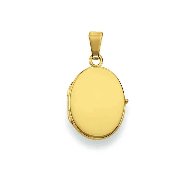 Eugen Rühle Anhänger 30.65501 Medaillon Gelbgold 750 oval 13x18mm