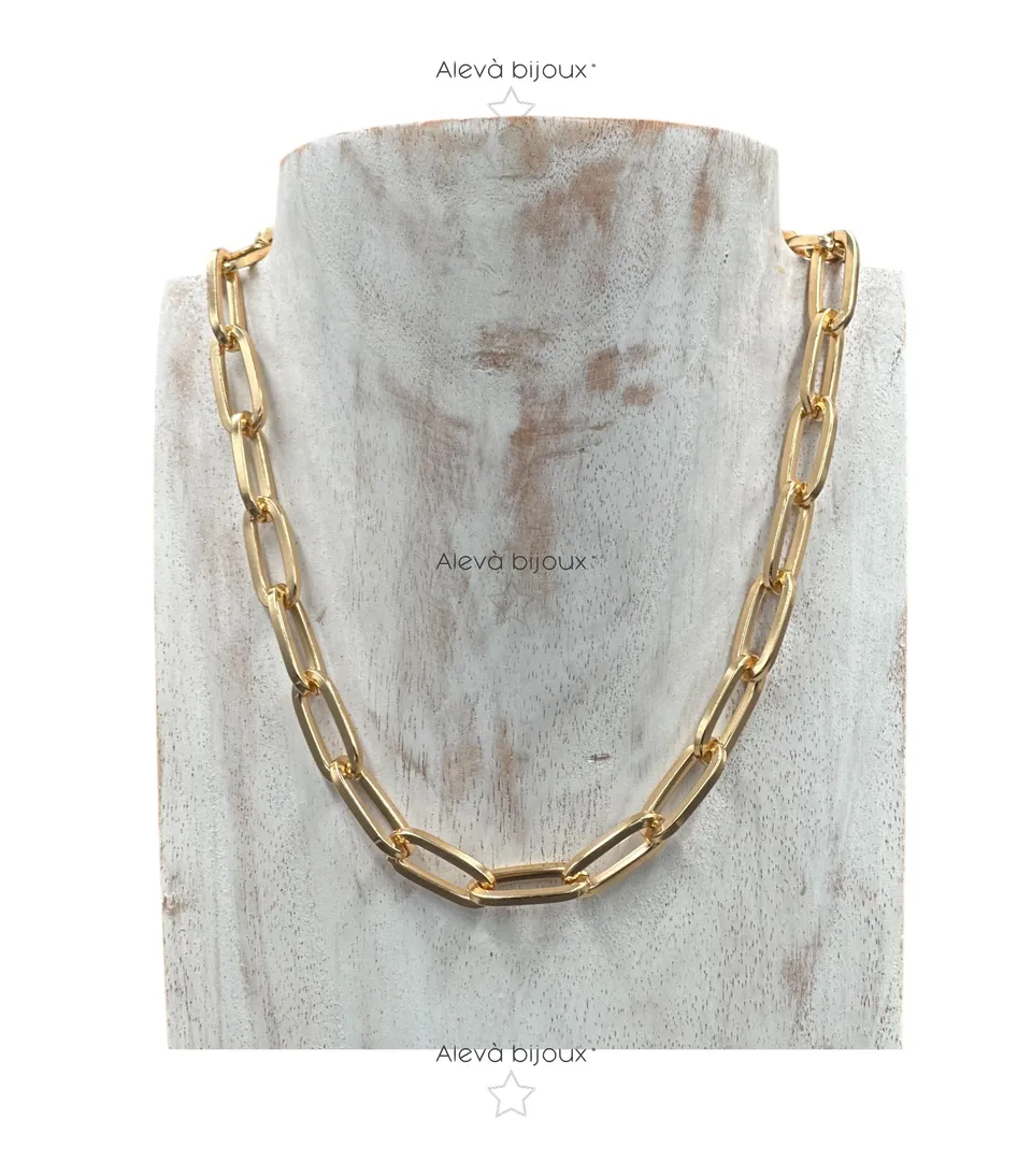 Alevá Bijoux Vulcano Slim Halskette schmal Kette