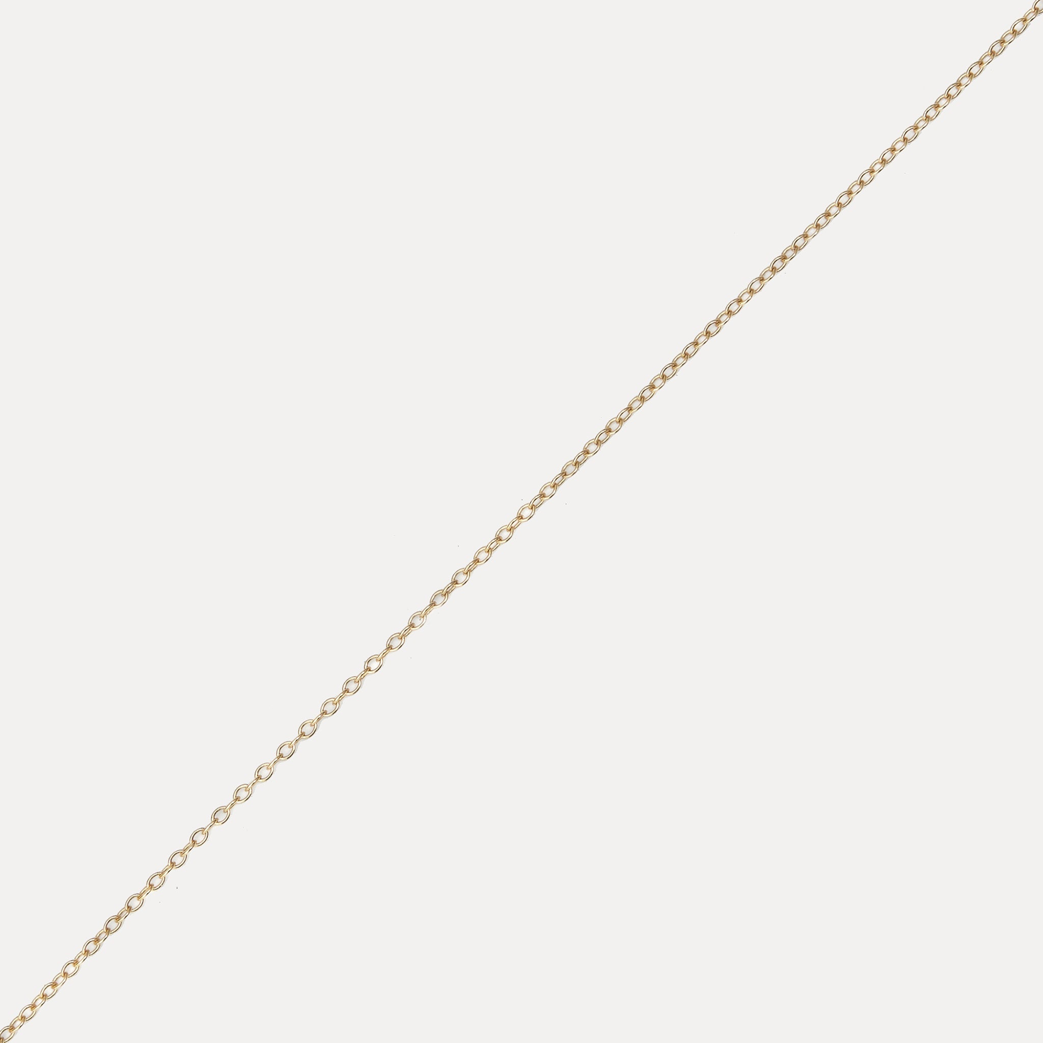 Stilnest Ankerkette 585 Gold Halskette 45 cm 14k Massivgold