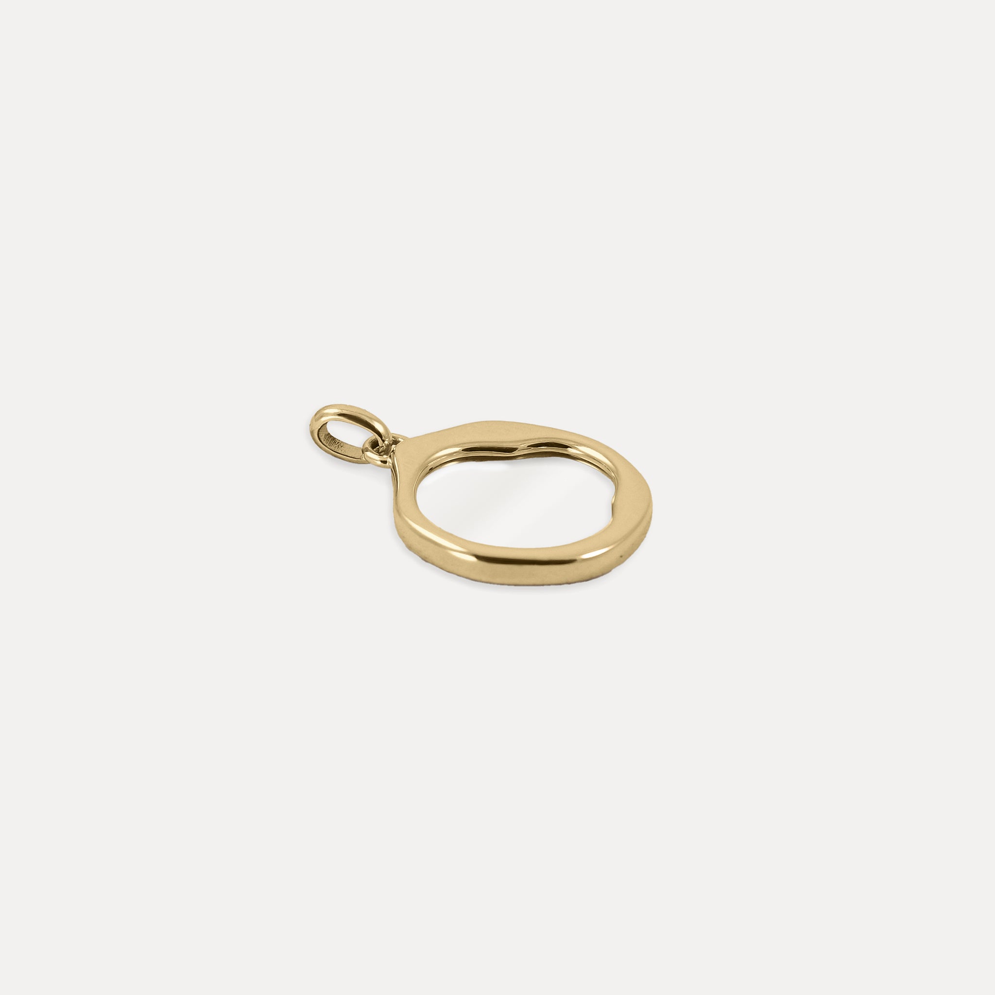 Stilnest Quarz Organic Kette 585 Gold 45cm Kristall