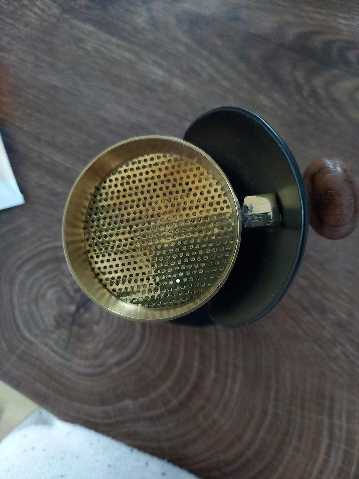 NKlaus Home Scents Weihrauchbrenner Gold Räuchergefäß 14cm verstellbar