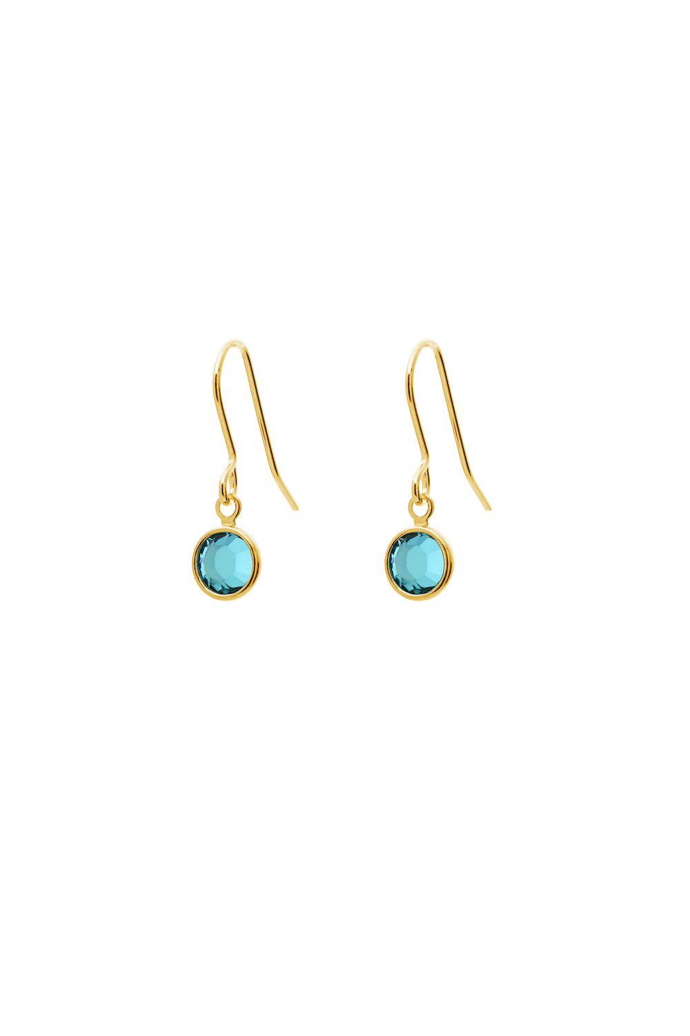 Joy by Corrine Smith December Birthstone Ohrringe Gold