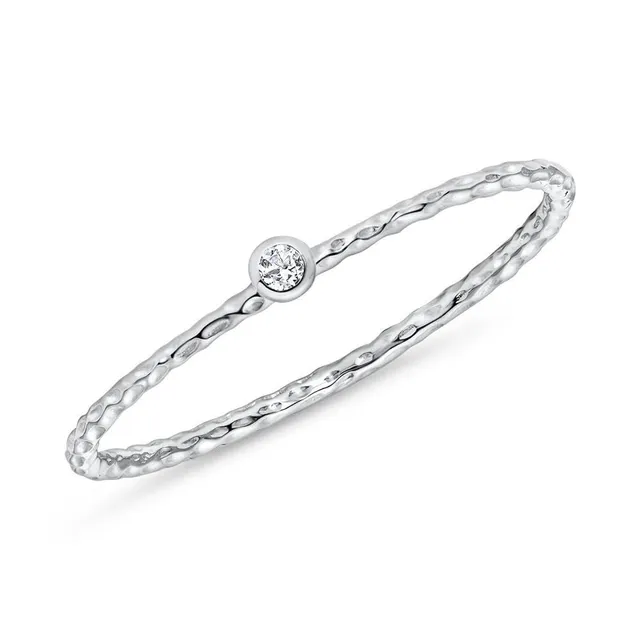 JEWLIX DR0523-W Damenring 585er Weißgold Weißtopas