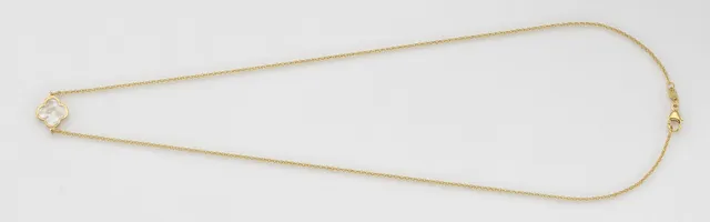 Eugen Rühle Colliers 37.3869.541-190 Collier 750 Gelbgold Perlmutt
