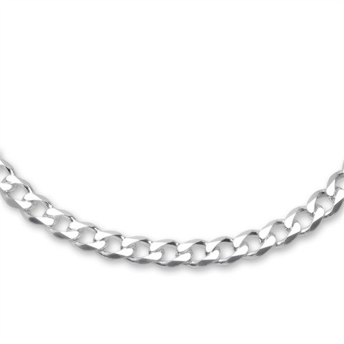 JEWLIX PA0045 Armband 925 Silber 4,5mm Panzerkette
