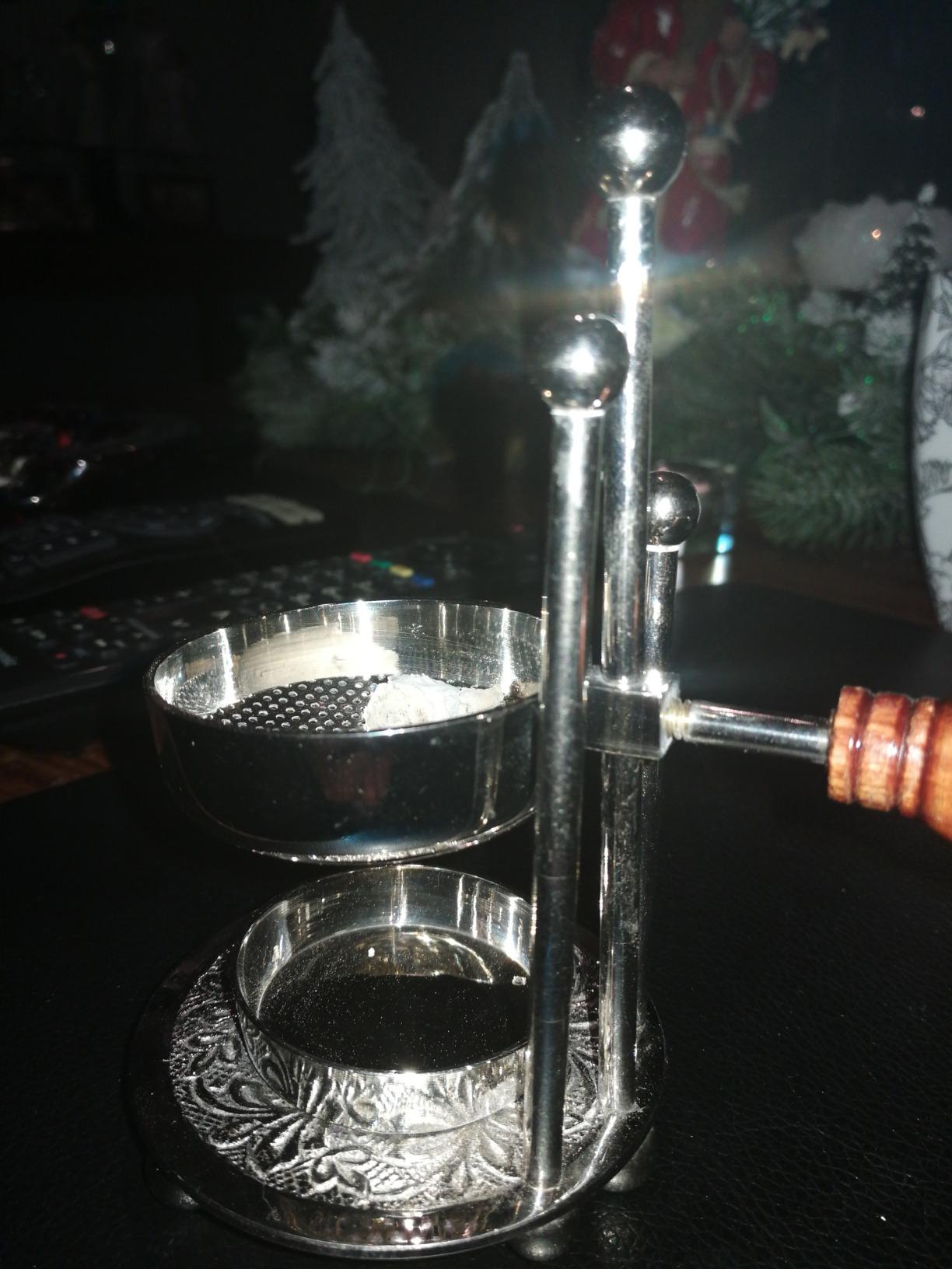 NKlaus HOME SCENTS Weihrauchbrenner Messing klein verstellbar