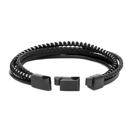 JEWLIX ID-Armband mehrreihig Kunstleder Gravur