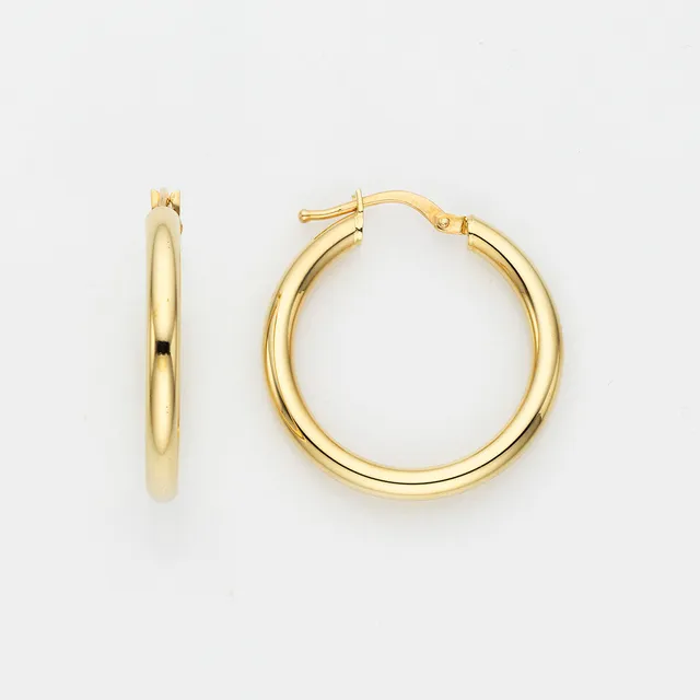 Eugen Rühle Ohrschmuck 80.3868 Creolen Gelbgold 585 Ø 25mm