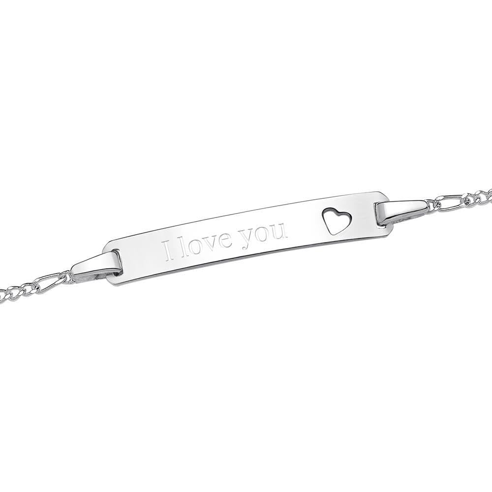 JEWLIX ID1011 ID-Armband 925 Silber 16 cm gravierbar