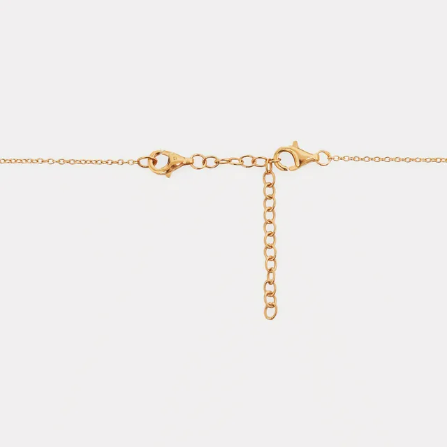 Stilnest Verlängerungskette Gold Vermeil 6cm Layering