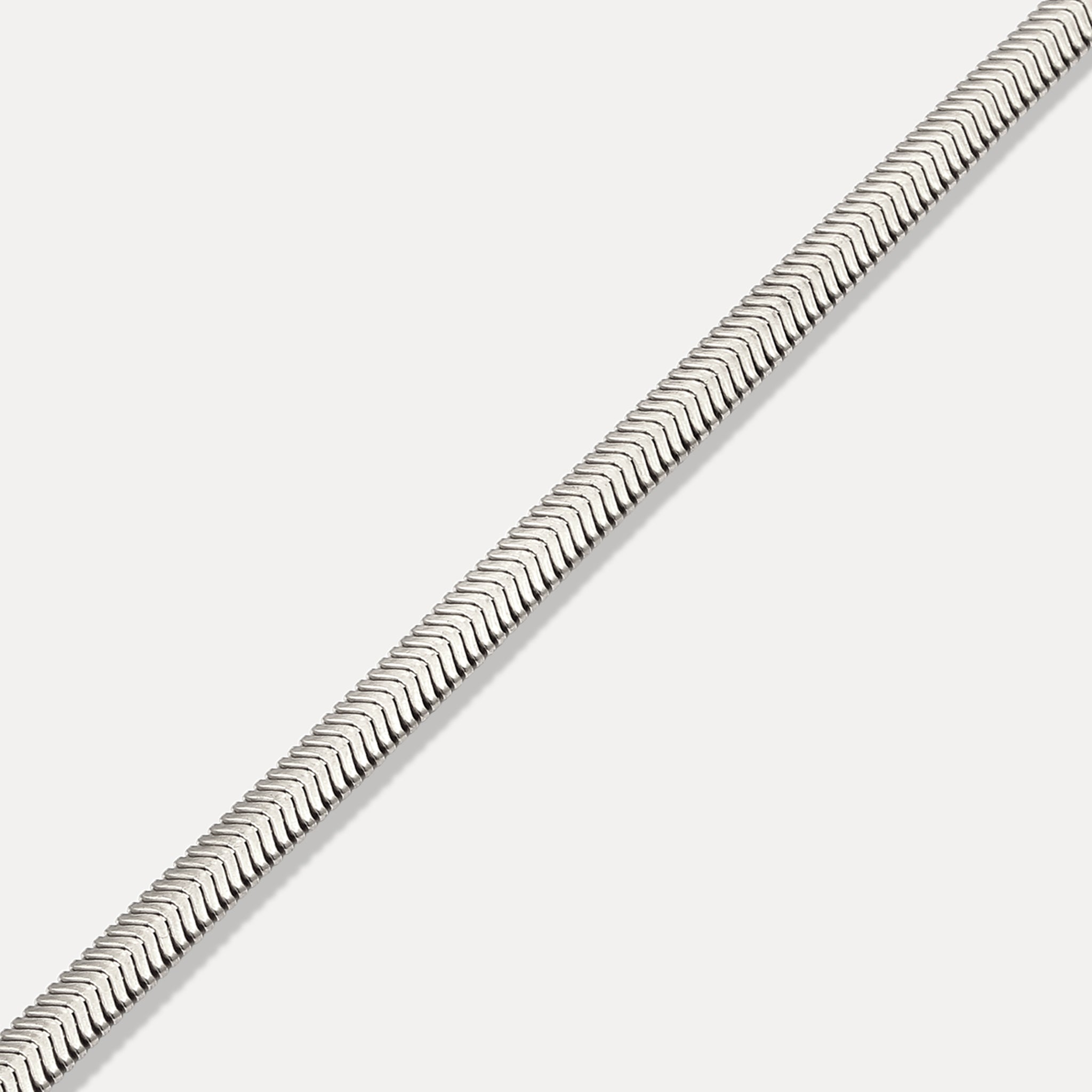 Stilnest Herringbone Kette Halskette Gold 24k 45cm