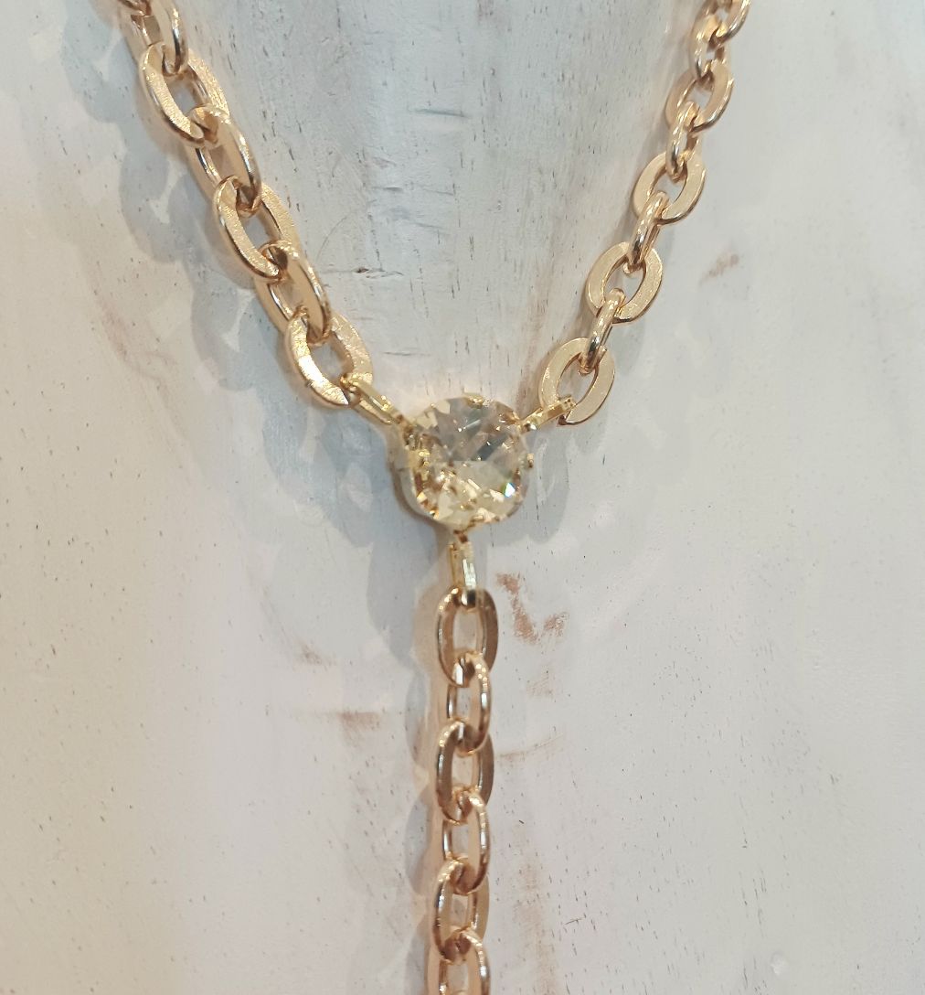 Alevá Bijoux Collane Gilda Halskette Champagne Perlen
