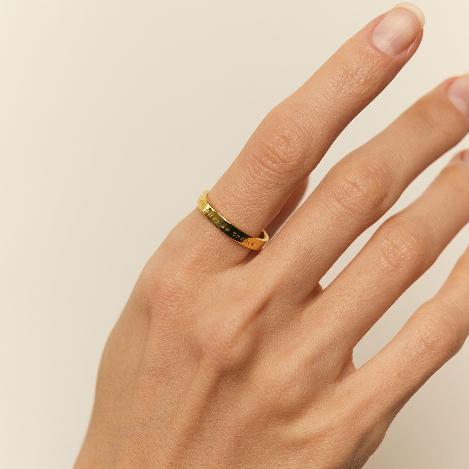 Stilnest Empowerment Ring 585 Gold Größe 54