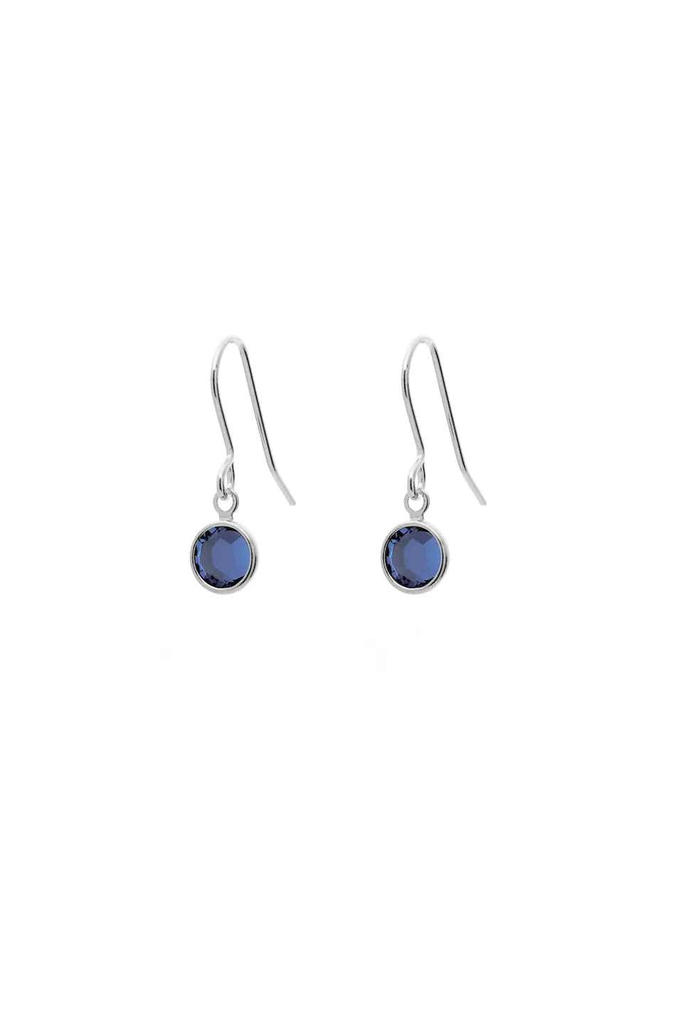 Joy by Corrine Smith September Birthstone Ohrringe Silber Saphir 0,6 cm