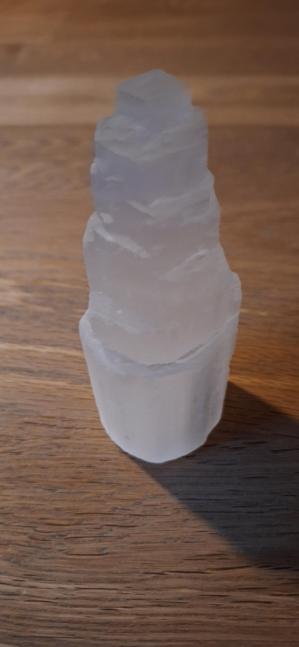 NKlaus Selenit Turm Heilstein weiß 10 cm 250 g