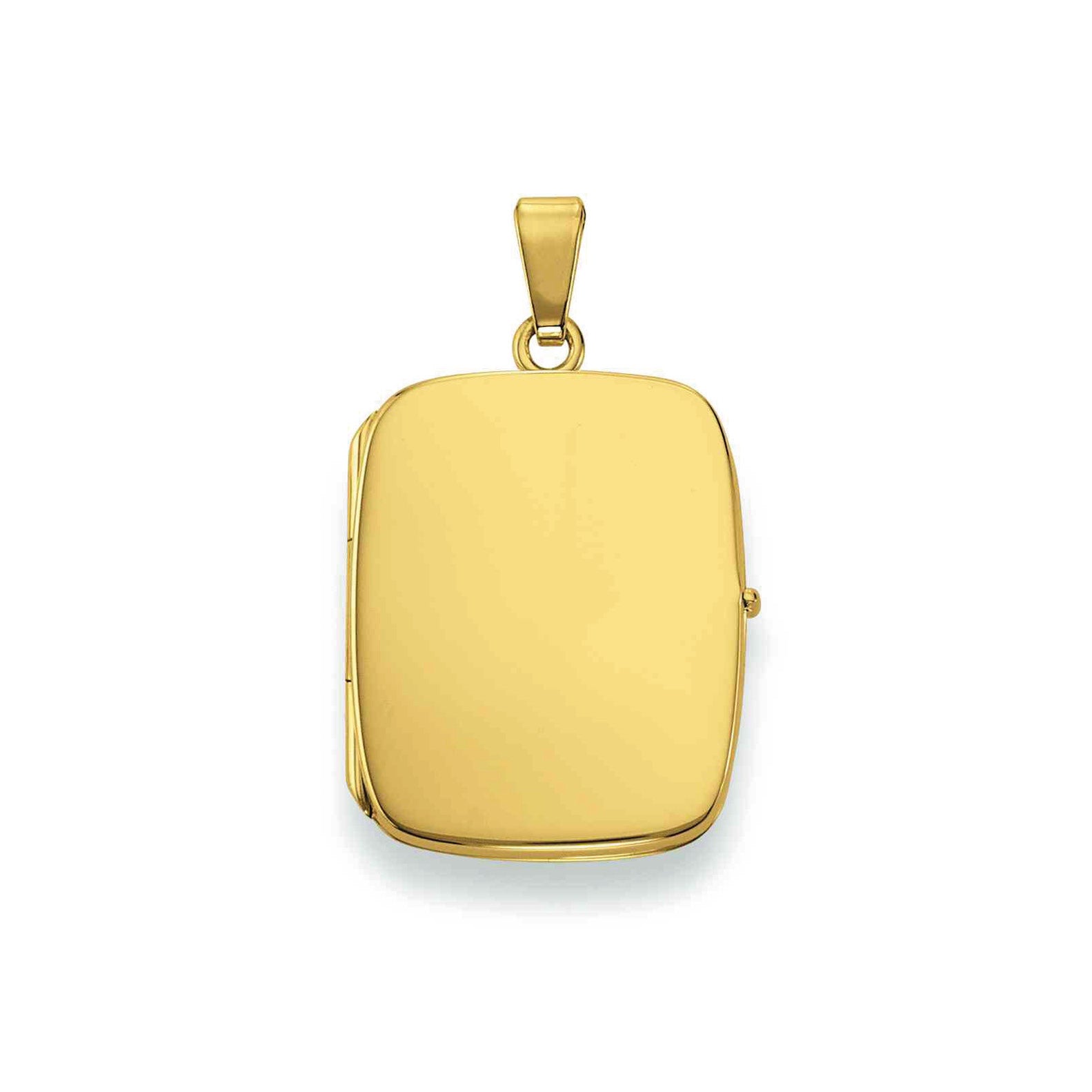 Eugen Rühle Anhänger Medaillon rechteckig 19x23mm Gelbgold