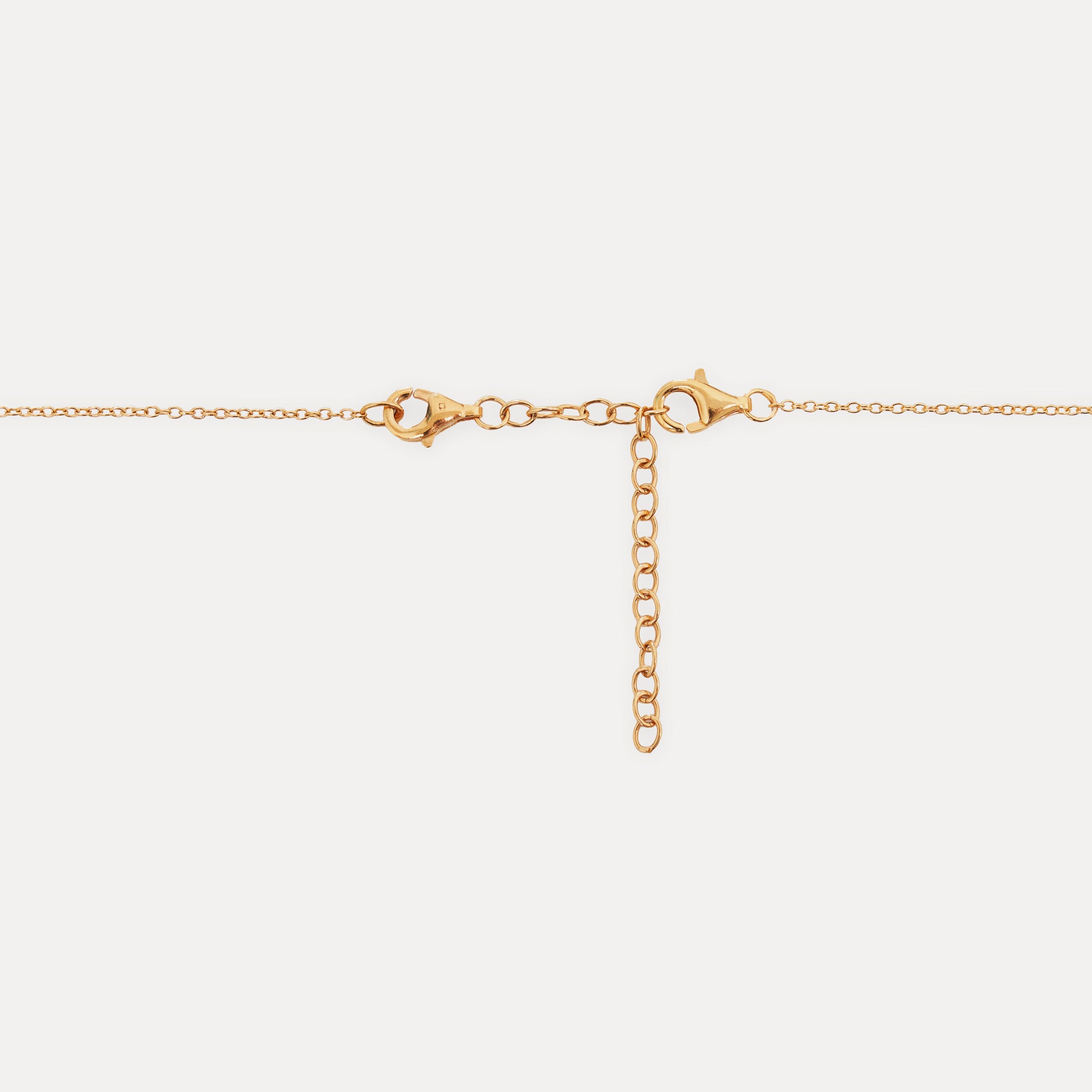 Stilnest Verlängerungskette Gold Vermeil 6cm Layering