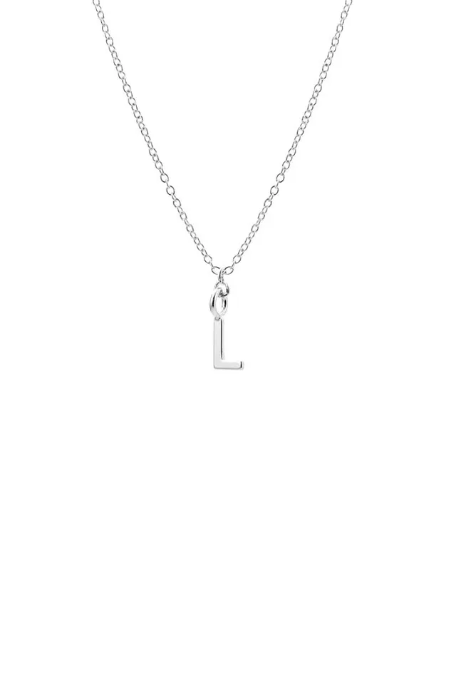 Joy by Corrine Smith Initial L Halskette Silber versilbert