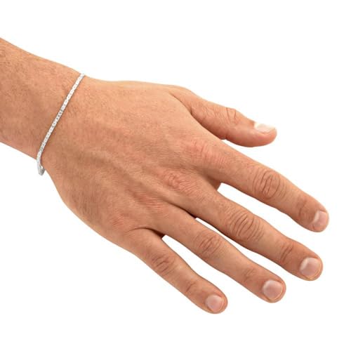 JEWLIX Königsarmbänder Königsarmband 925 Silber 23 cm 2 mm