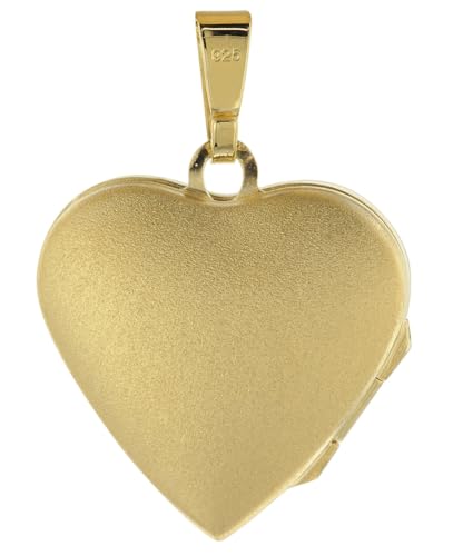trendor Halsketten Medaillon Herz 75738 Gold-Kette 42 cm