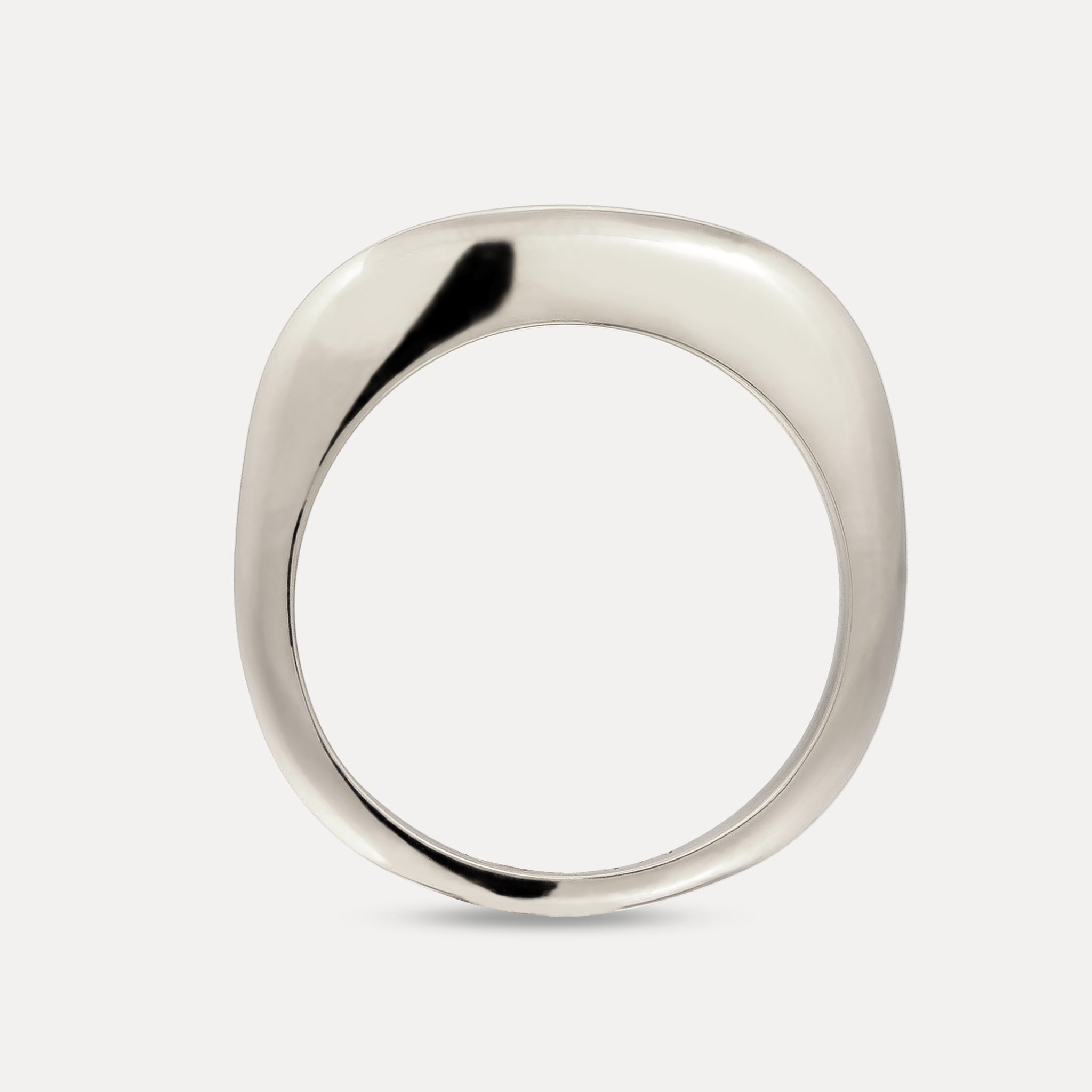Stilnest Contour Ring 24k Gold Vermeil Gr 52 Stapelring