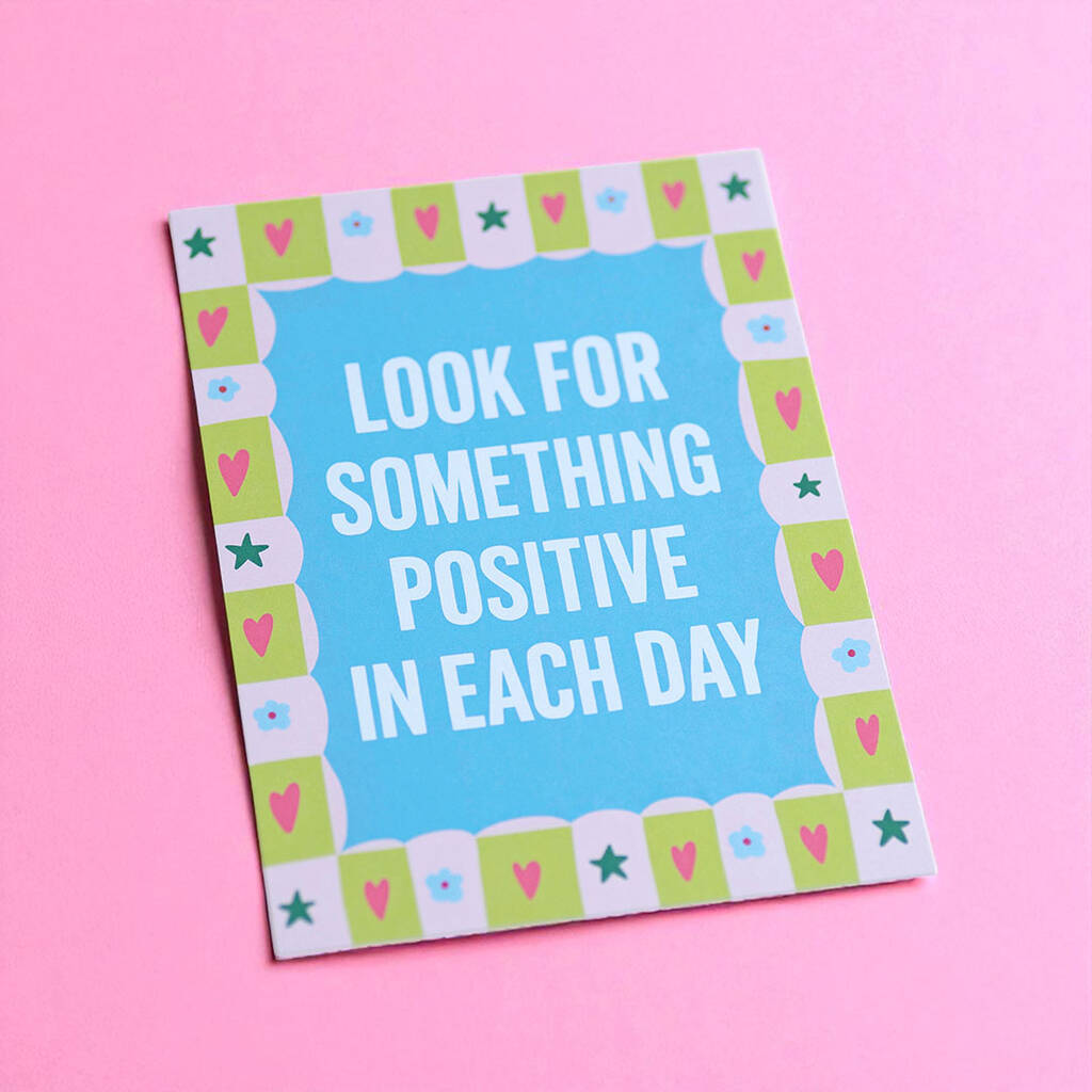 Joy by Corrine Smith Look Positive Kunstdruck A5 ungerahmt