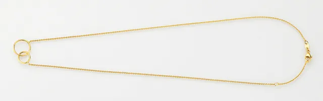Eugen Rühle Colliers Ankerkette 37.1458 Halskette 42 cm 585 Gelbgold