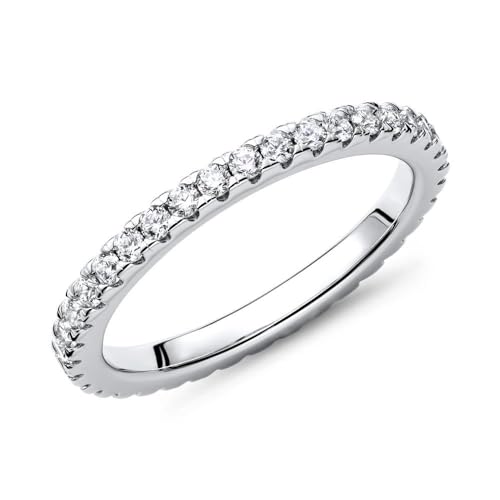 JEWLIX VR0054 Verlobungsring 925 Silber Zirkonia filigran