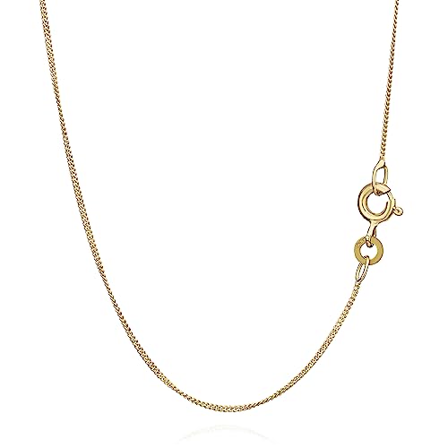 NKlaus JEWELLERY Panzerkette Gelbgold 333 Halskette 55 cm