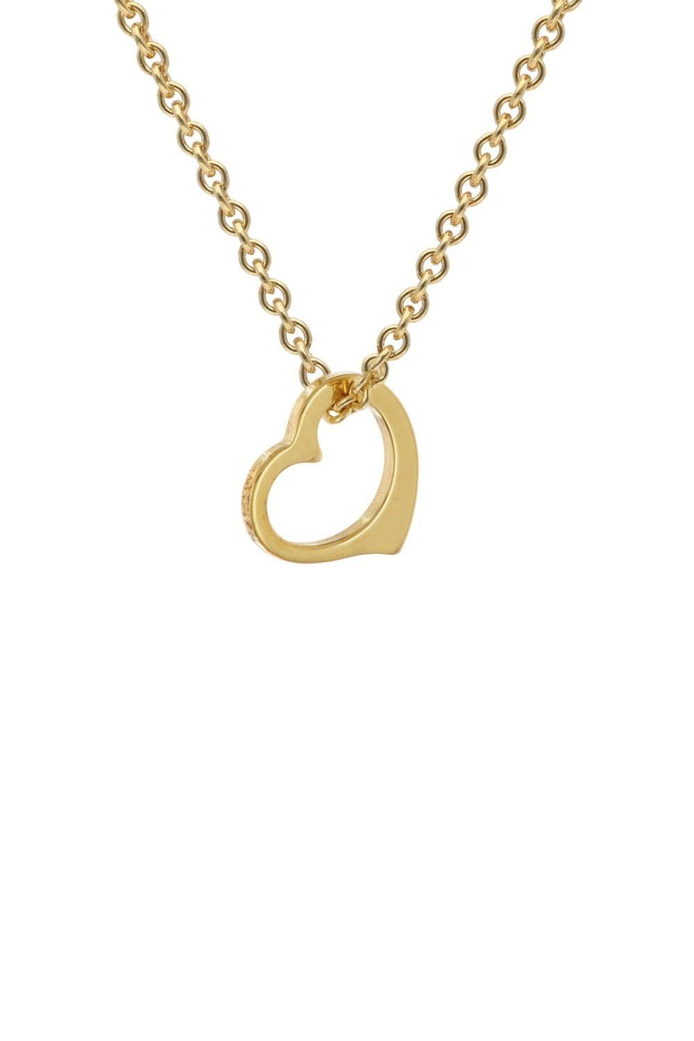 trendor 28965 Herz-Anhänger Halskette Gold Kinder 333