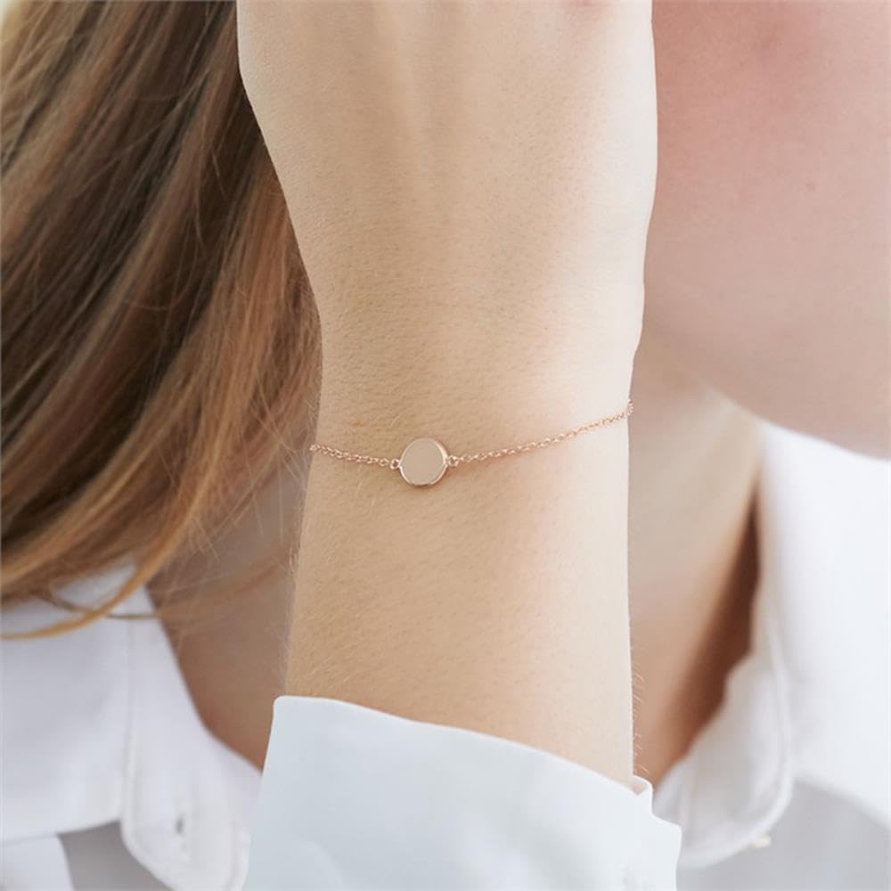 JEWLIX ID-Armbänder Armband Sterlingsilber rosévergoldet