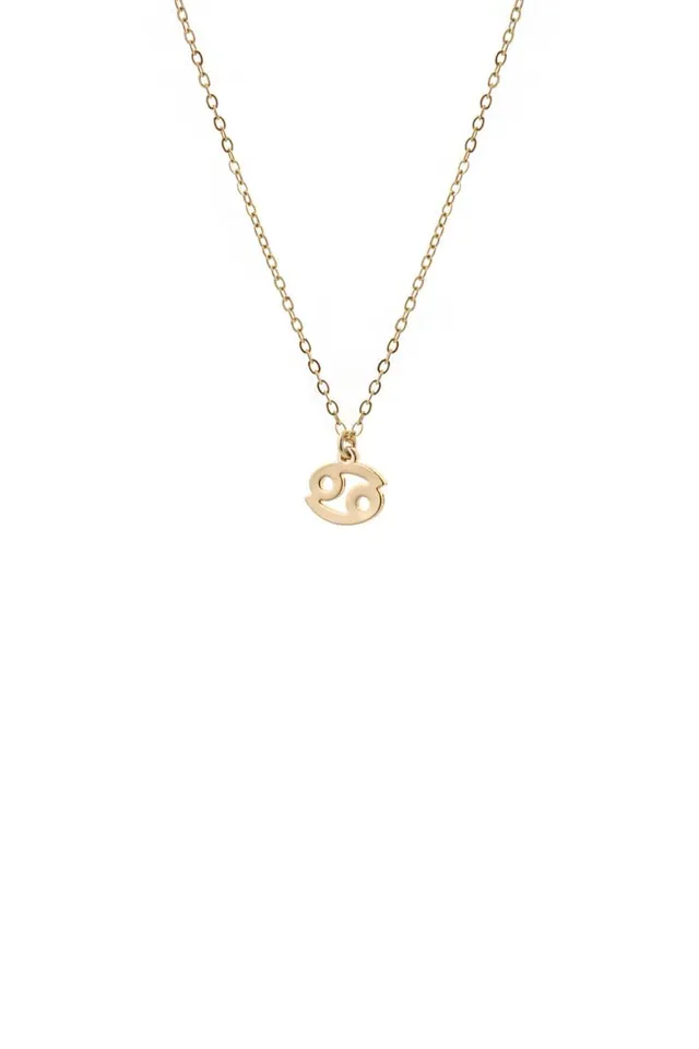 Joy by Corrine Smith Cancer Halskette Gold Sternzeichen
