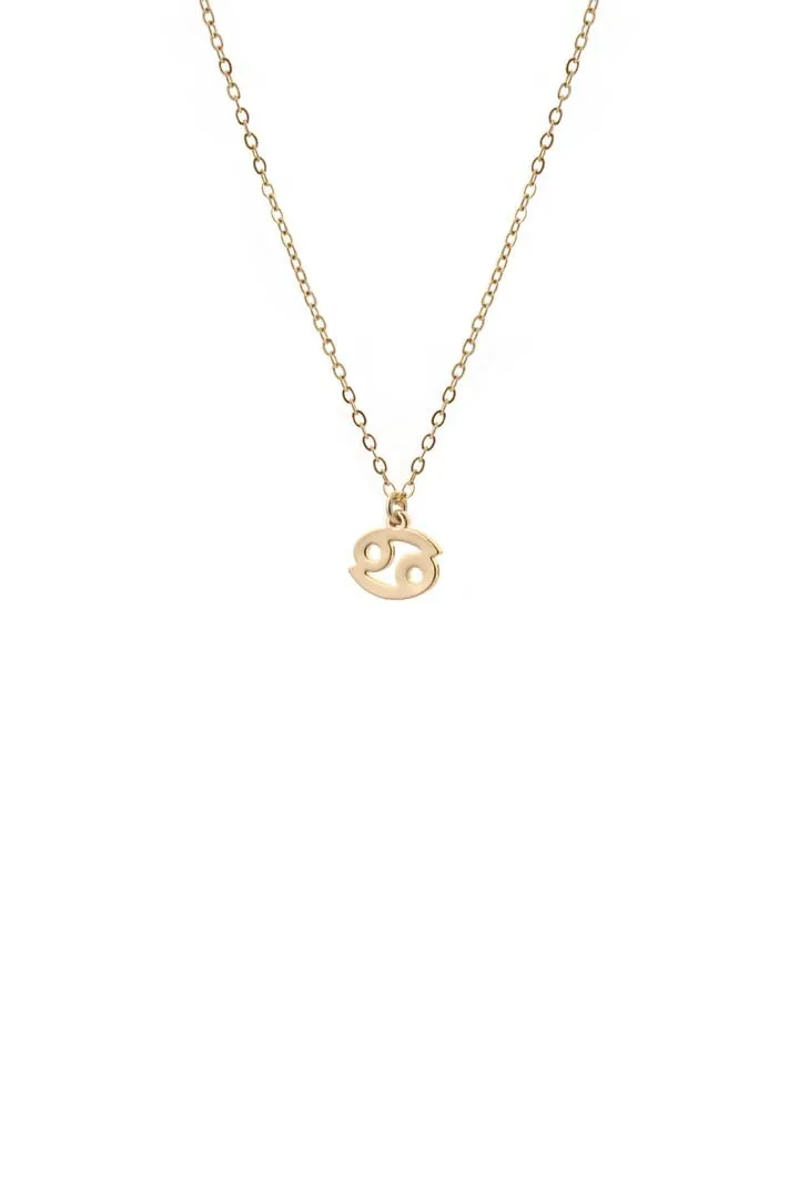 Joy by Corrine Smith Cancer Halskette Gold Sternzeichen