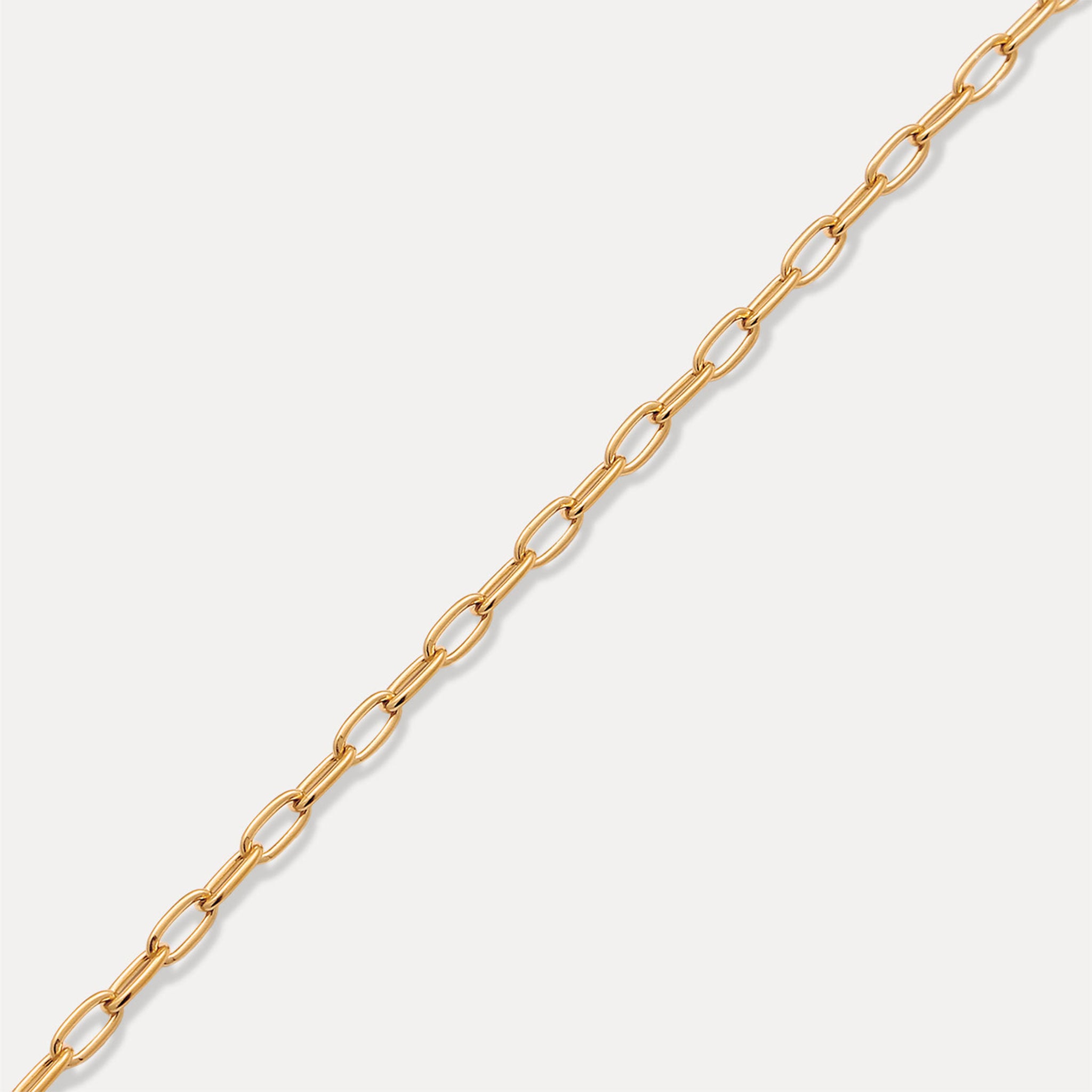 Stilnest Catena II Choker Halskette 24K Gold Vermeil Silber