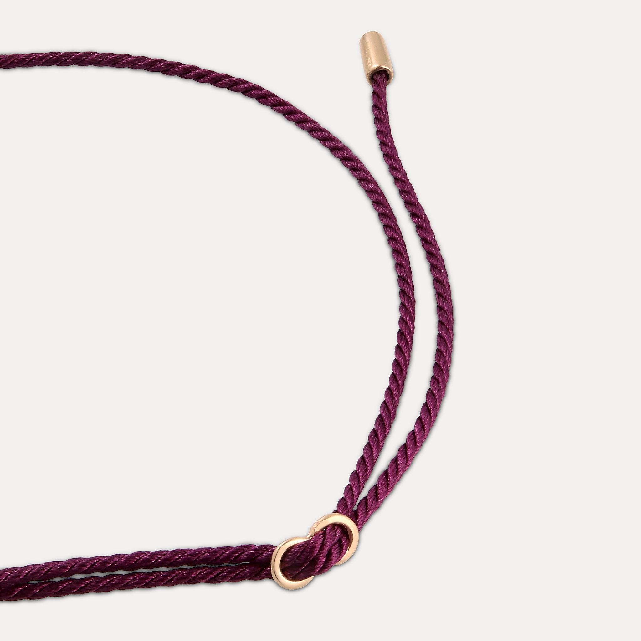Stilnest Tiny Heart Armband 585 Gold 16 cm Massivgold
