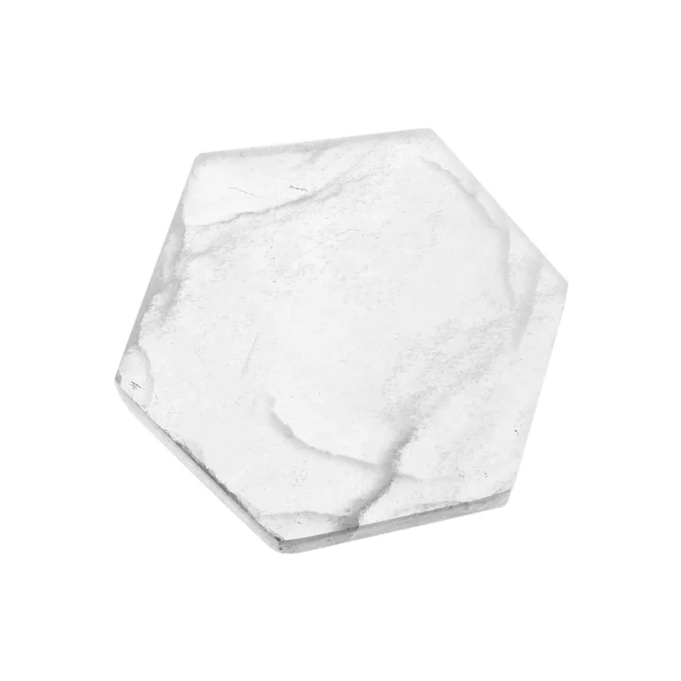NKlaus Healing Crystals Selenit Aufladeplatte Hexagon