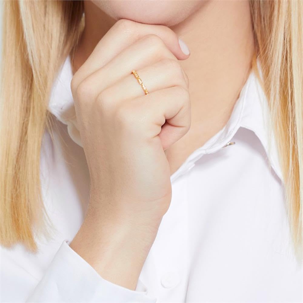 JEWLIX Ring 925er Silber rosévergoldet Zirkonia