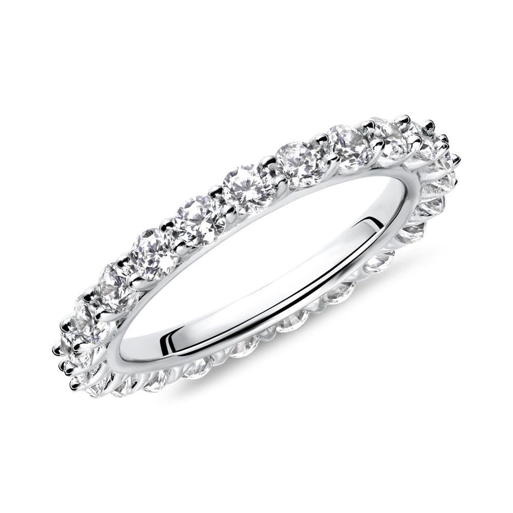 JEWLIX VR0038 Verlobungsring 925 Silber Zirkonia Gr.54
